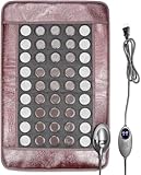 XUYU Infrared Heating Pad for Lower Back Shoulders-Jade and Tourmaline Gemstones - Low EMF（2025 Upgraded）
