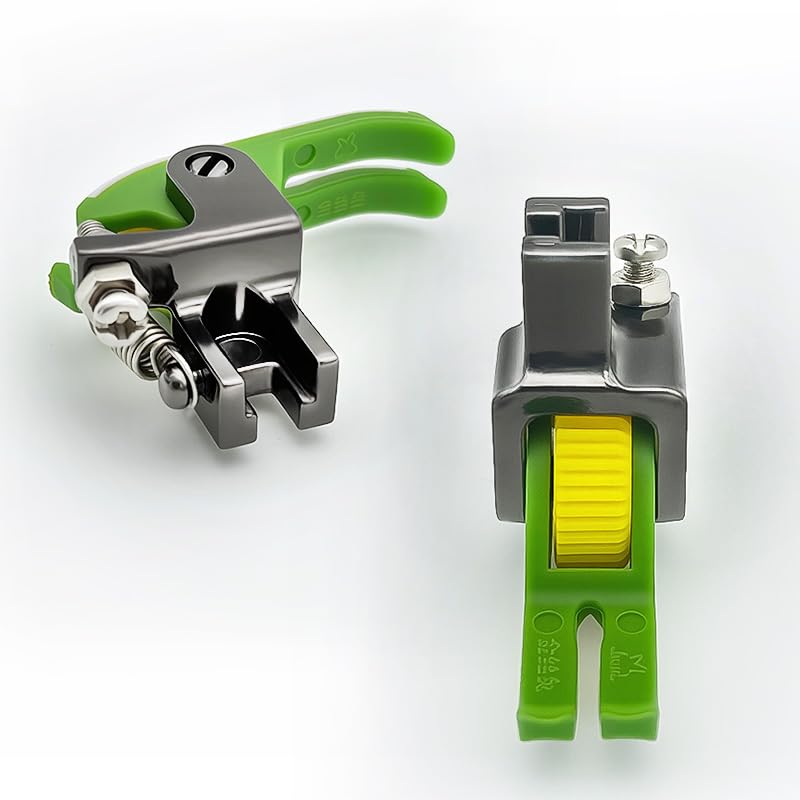 Pie prensatela con rodillo estrecho de teflón para máquina de coser miniatura 4