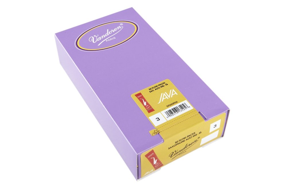 Vandoren SR263R/50 - Caja de 50 cañas java para saxofón alto