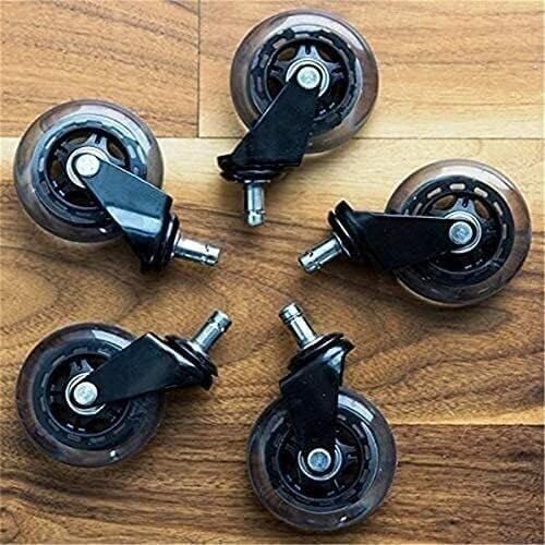 Office Chair Wheels, 1pc Office Chair Caster Wheels Replacement 3 Inch Swivel Furniture Hardwa M10