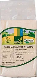 Farinha de Arroz Integral Orgânica 500g - Coopernatural