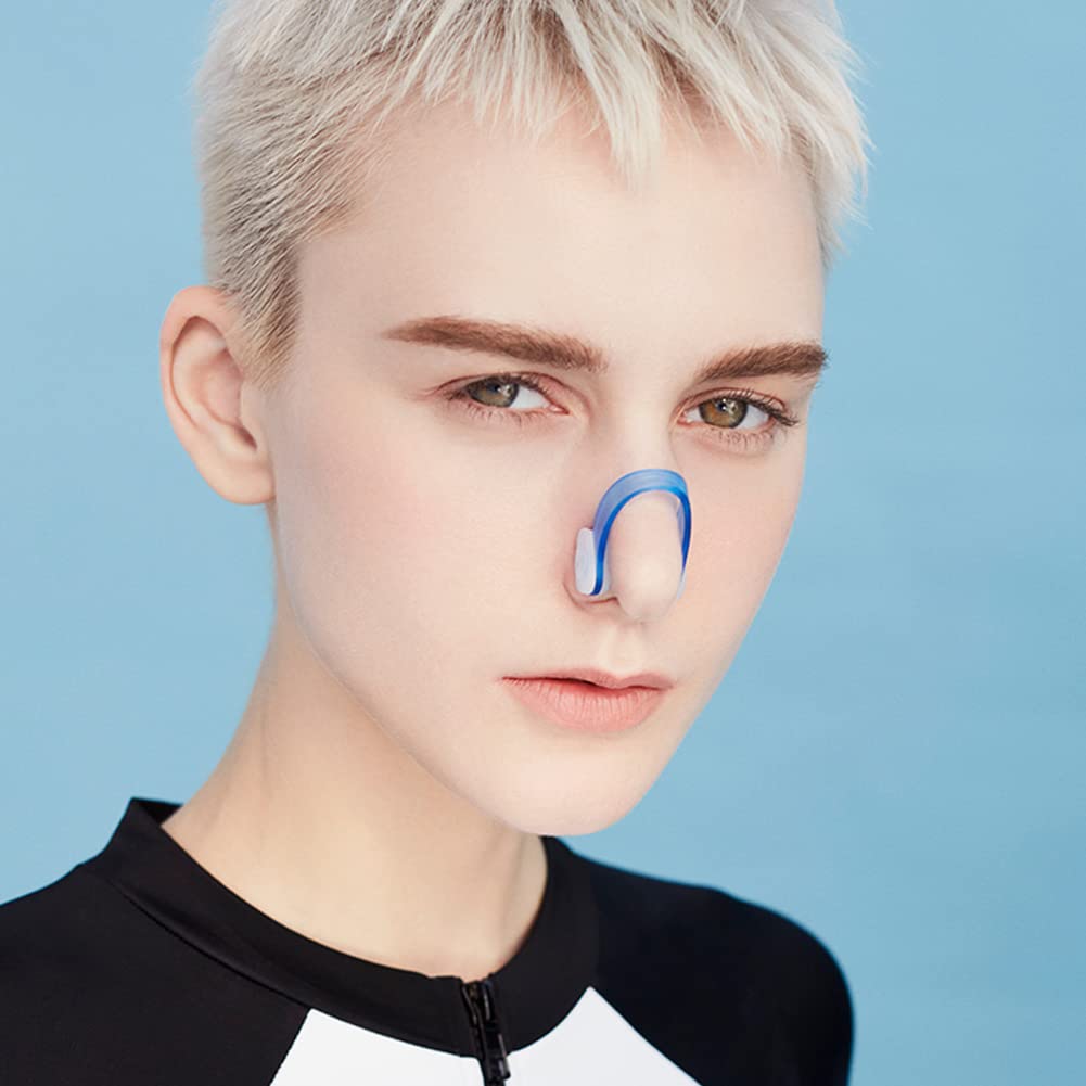 FUVBNQGT Schwimmnasenklammern 6er Set | Anti-Rutsch Mit Box Für Erwachsene & Kinder