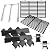 Grill Parts for Weber Spirit 2 Parts GS4 Spirit II/I 300 SER, E310 Replacement for Weber 67025 69787 Burner Tube,64812 7638 Grates,7636 67046 69797 68843 Flavorizer Bars & Crossover Tube 69899 67278