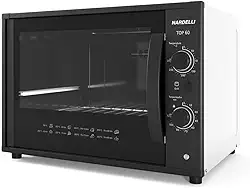 Forno Elétrico de Bancada Nardelli Top 60 Litros Branco 127V