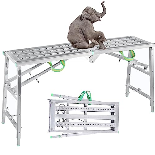 Generic WWTSMYXGS789 Klappbare Aluminium-Arbeitsbühne