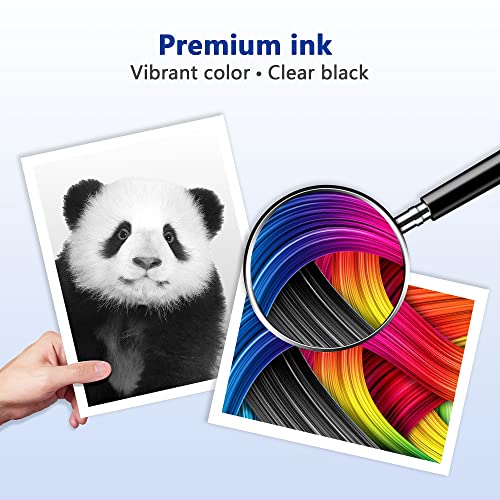 67Xl Ink Cartridges Combo Pack Replacement For Hp Ink 67 Hp 67Xl For Hp Deskjet 2700 2700E 2755E 2755 4155E 4155 Envy 6055E 6455E 6400 6055 6075 Envy Pro 6452 6458 6475 Printer (1 Black, 1 Tri-Color) #TOP3