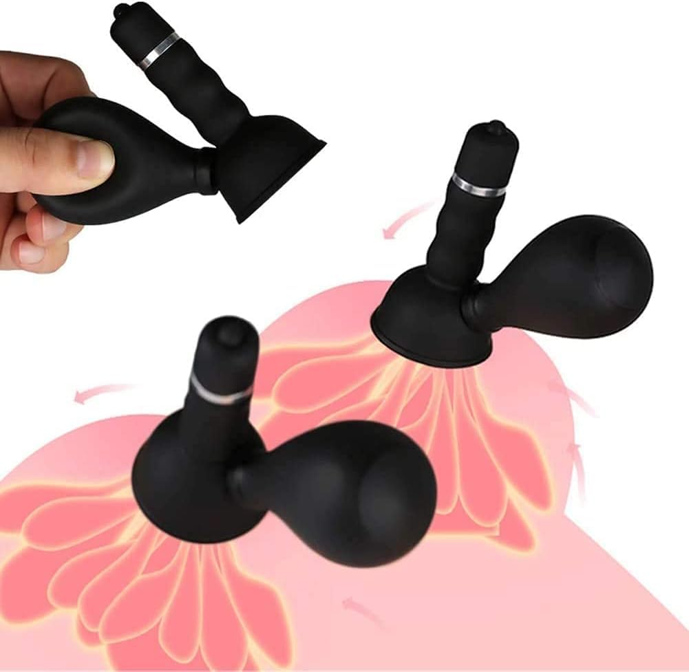 Masseur De Mamelon Vibrant E02 Pompe Mamelon Agrandissement du Sein Coussin de Massage Stimulateur