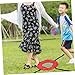 ifundom Double Toss Trampoline Games Playground Bounce Ball Game Outdoor Bouncy Balls for Trampoline Disc Game Paddles Ball Outside for Yard Games Fabric