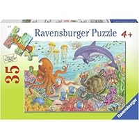 Ravensburger Ocean Friends puzzle Jigsaw Kids Age 3 Years Up - 35 Pieces - Educational Toddler Toys & Games