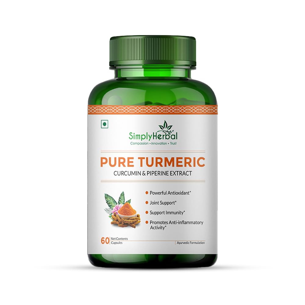 See full amazon price history chart for Simply Herbal 800 MG Turmeric Curcumin & Piperine Extract Capsules for Immunity | Immunity Boosters Capsule for Adults | Good for Skin & Joint Pains | Natural and Pure Curcuminoids Capsule, Pack of 1 Simply Herbal 800 MG Turmeric Curcumin & Piperine Extract Capsules for Immunity | Immunity Boosters Capsule for Adults | Good for Skin & Joint Pains | Natural and Pure Curcuminoids Capsule, Pack of 1 (B074XGJ4G3) Amazon Price History, Amazon Price Tracker