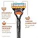 Gillette Fusion5 Power Razor Blades for Men, 5-Blade Razor Refills, 8 Count