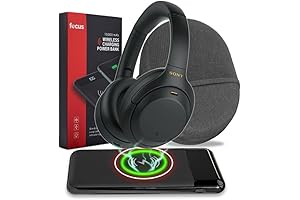 Sony WH-1000XM4 Wireless Bluetooth Noise Canceling Over-Ear Headphones (Black)