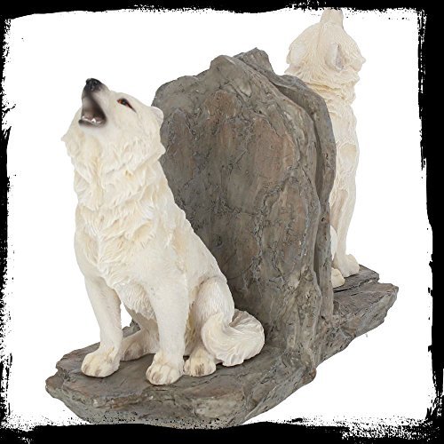 Nemesis Now Wardens of The North Bookends Unisex Buchstütze Standard Polyresin Gothic