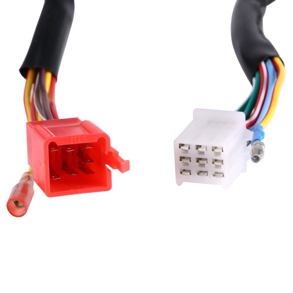 Motorcycle Handlebar Controller Switch, 2X Universal 12V DC 7/8'' Motorcycle Handlebar Horn Turn Light Control Switch, Fits 7/8" Handlebars (Left Side and Right Side)