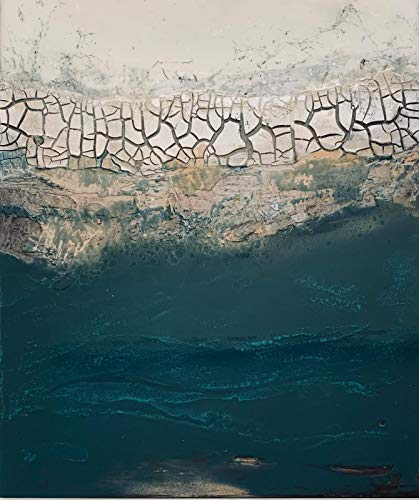 Resin Kunst XL Crackle Paste, 1,2 kg (2 Komponenten, Grundierung und Strukturpaste), Crakelee, Facettenpaste – Bild 5