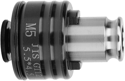 Miniatura 7 de Mandril de grifo JIS-GT12 M3M4M5, excelente fuerza de sujeción para máquinas roscadoras, taladradoras, herramientas eléctricas, etc. (M5)