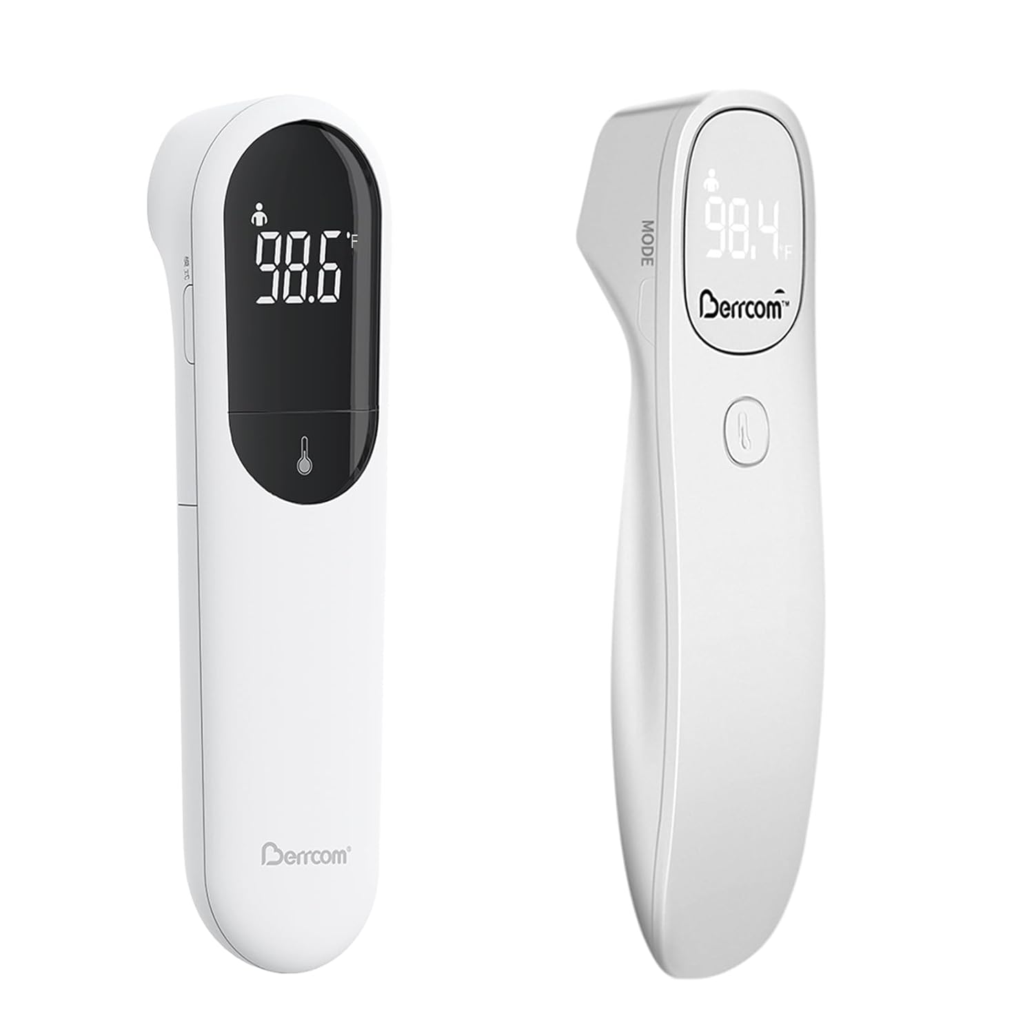 [Value Bundle] Berrcom No Touch Forehead Thermometer JXB315 & Berrcom Temperature Thermometer 3 in 1 for Adults and Kids JXB311