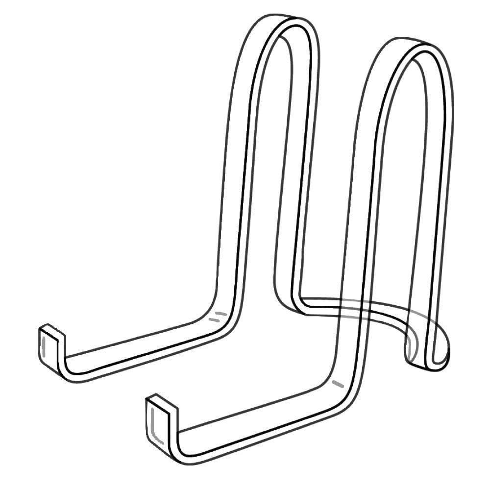 8 Clear Plastic Plate Stand, 30648