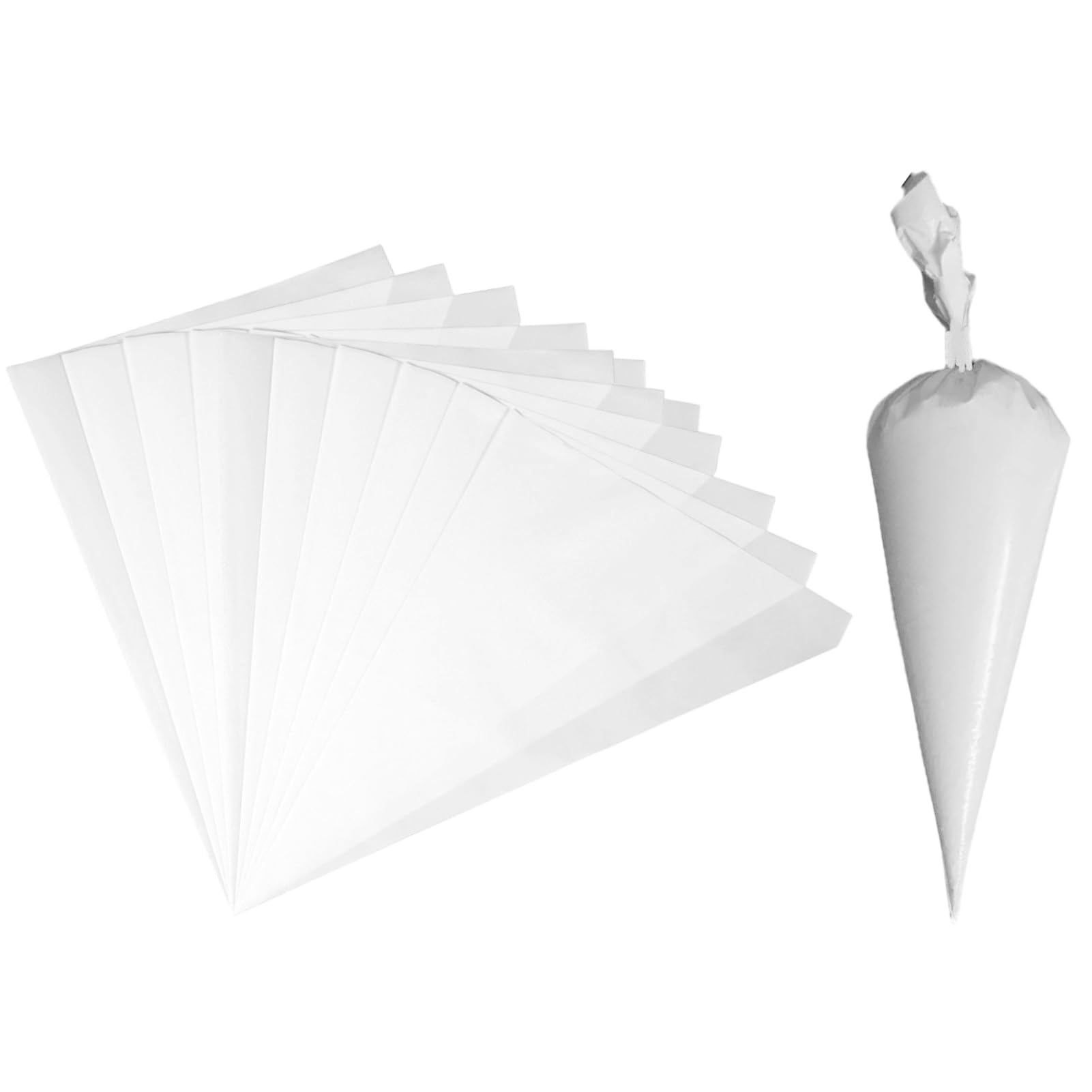 20 Mortar Bags, Professional Grout Bags, Tear-Resistant Cement Bags, Durable Joint Filling Bags, Ideal for Tiling, Bricklaying, and Construction Work