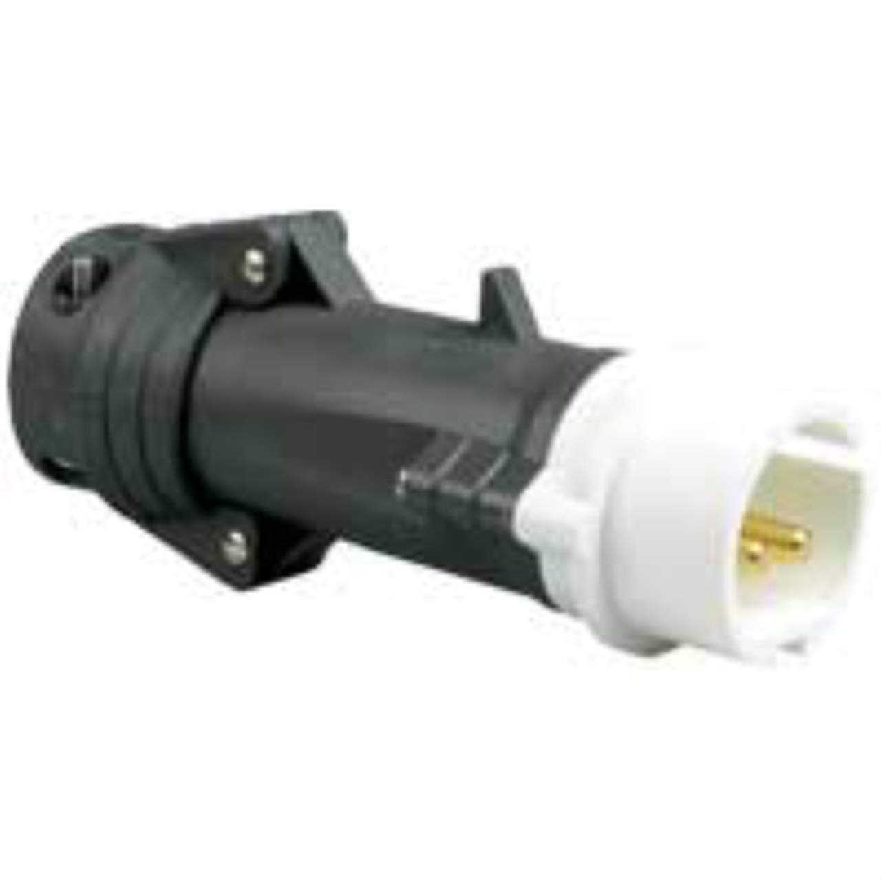 Legrand HYPRA Leistungssteckverbinder Weiß 2P, 50V Gerade IP44 16A