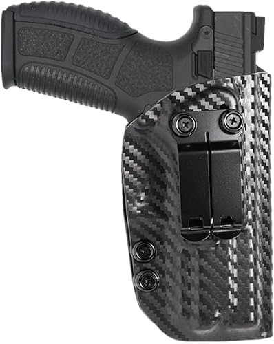 Miniatura 9 de Kydex IWB - Funda para Glock G19 G43X Taurus G2C G3C Canik TP9 Elite SC cintura interior oculta llevar clip de metal para cinturón