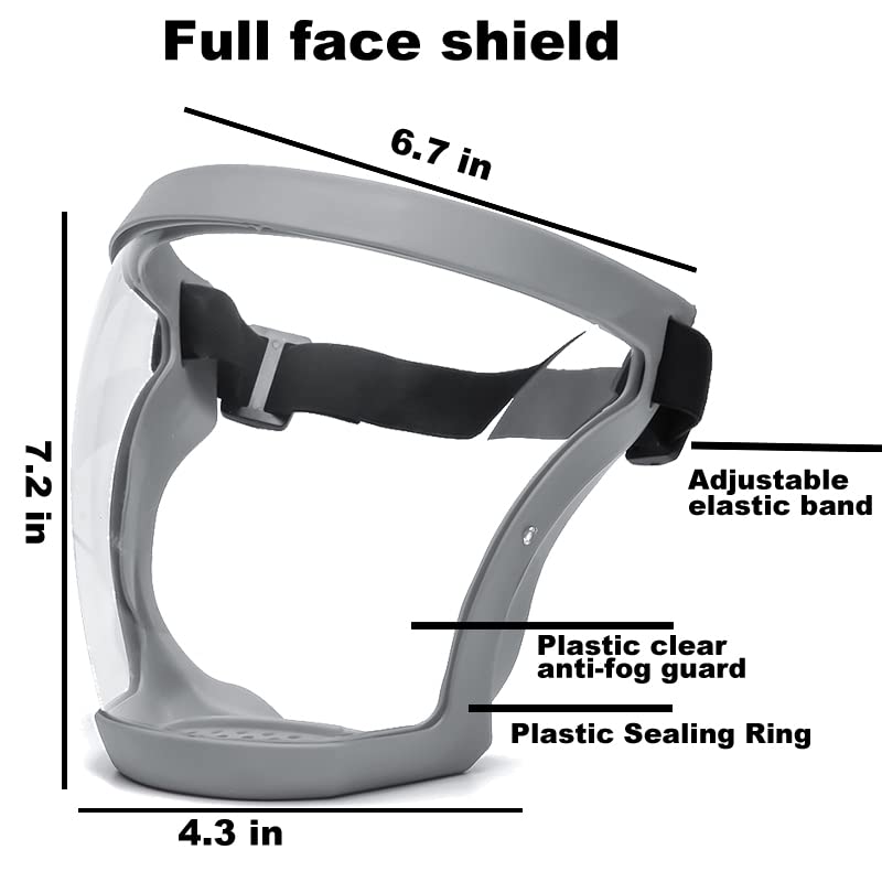 Uvex by Honeywell S8505 Bionic Face Shield with Hard Hat Adapter, Clear/Black