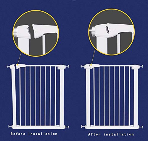 Porte bébé extensible pour escalier assurant la sérénité à la maison