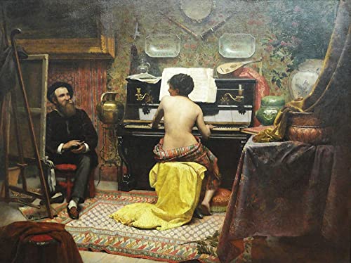 Pintura Imagen El Resto del Modelo para Decorar Paredes de Despachos y Oficinas
