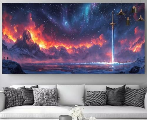 5D DIY Cristal Strass Point de Croix Canevas Adultes