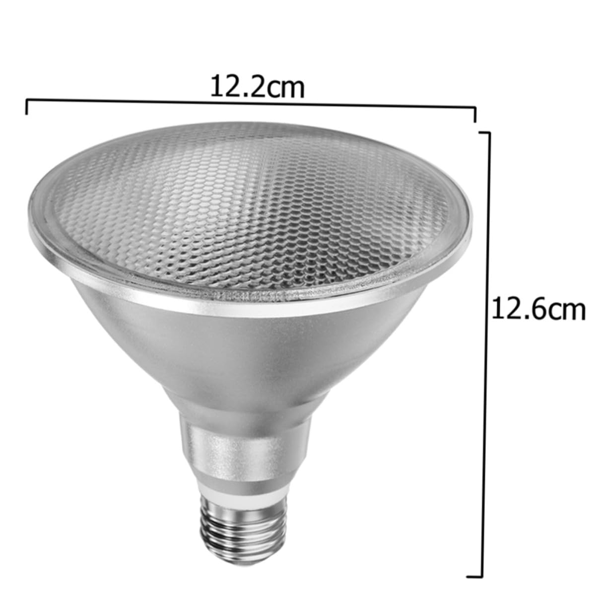 Bombilla De Foco Led Rgbw E27 20w Exterior Con Control Remoto, Brillo Ajustable, Ángulo De Haz 180°, Iluminación Para Bares, Tiendas y Oficinas, Unidad Única