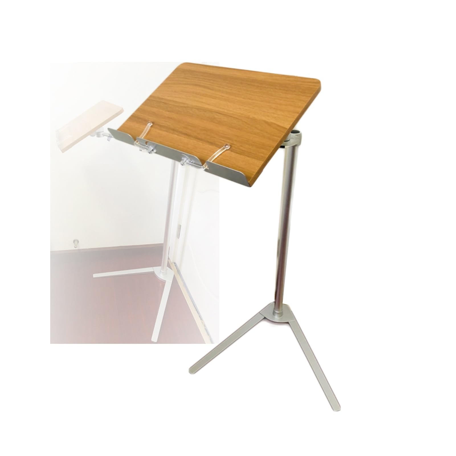 Soporte de lectura con abrazadera, soporte for exhibición partituras
