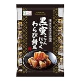 こんにゃくパーク 黒蜜こんにゃくわらび餅風 こんにゃくミニゼリー 個包装タイプ ひとくち こんにゃくゼリー 1袋450g（約30個程度） ×12袋入