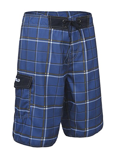 Image of Nonwe Men's Solid Lightweight Beach Shorts Half Pants with Lining