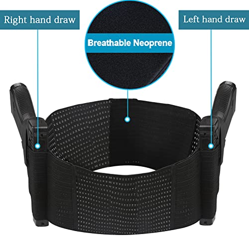 Accmor AC4143-95CM Belly Band Holster For Concealed Carry, Elastic Breathable Waistband Gun Holster thumb #2