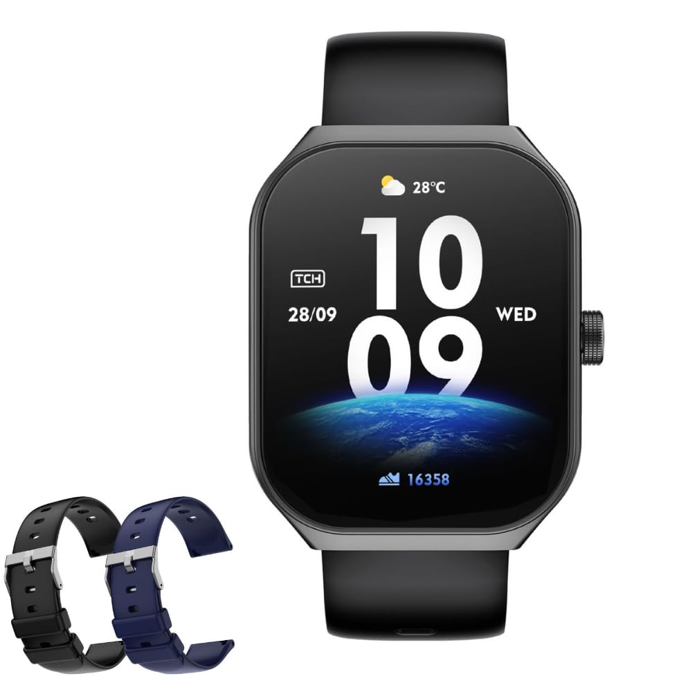 Smart Watch Z10 Pro Swift Unisex with Bluetooth Call Z10 Pro Amoled Display Touch Screen Fitness Tracker, Heart Rate Blood Oxygen,Android and IOS Phones 7 Days Battery