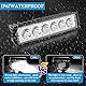 Indrnif 2 Stück LED Arbeitsscheinwerfer Offroad Zusatzscheinwerfer 18W 12V Zusatzscheinwerfer 6000K Scheinwerfer IP67 Wasserdicht Rückfahrscheinwerfer für Trecker Bagger SUV, UTV, ATV, LKWs