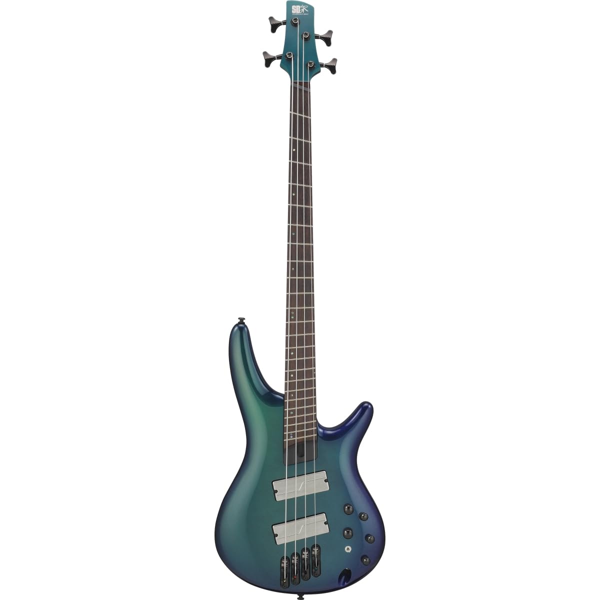 Ibanez Bass Workshop SRMS720 Multi-scale Electric Bass Guitar - Blue Chameleon