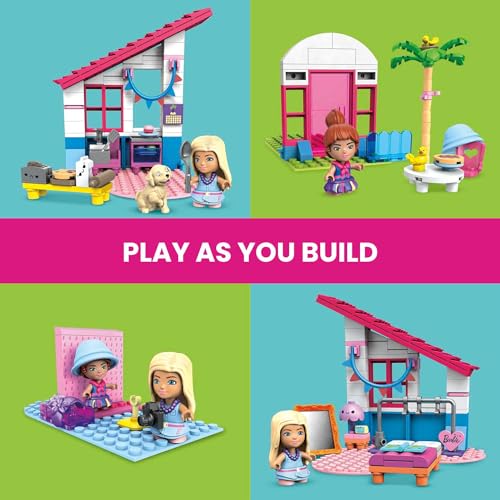 Mega GWR34 Construx Barbie Kids Building Toy Set thumb #2