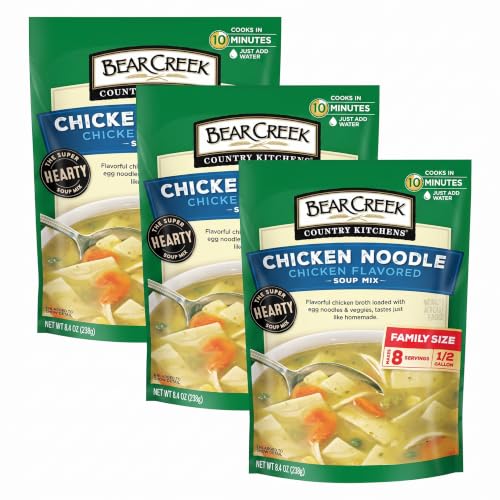 Bear Creek Soup Mix, Chicken Noodle, 8.4 Ounce (Pack of 3)