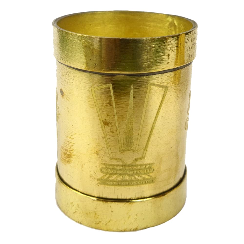 ShivaPoojaNeeds Brass Kubera Kuncham Small (7 cm)