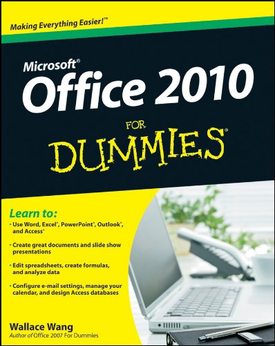Télécharger Office 2010 For Dummies (English Edition) Gratuit
