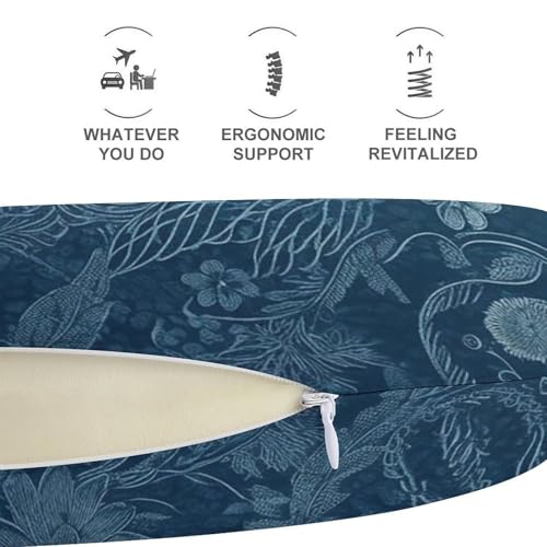 Almohada de espuma viscoelástica tamaño único para viaje miniatura 5