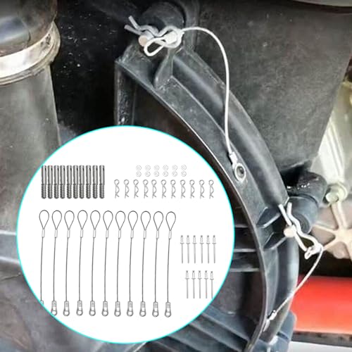 Image of X3 Clutch Cover Replaces 715005045 55 PCS Pin Kit Quick Release Belt Cover Tool X3 Compatible with Can-Am Maverick X3 2017-2023 Compatible with xrs /xds /max /turbo r rr