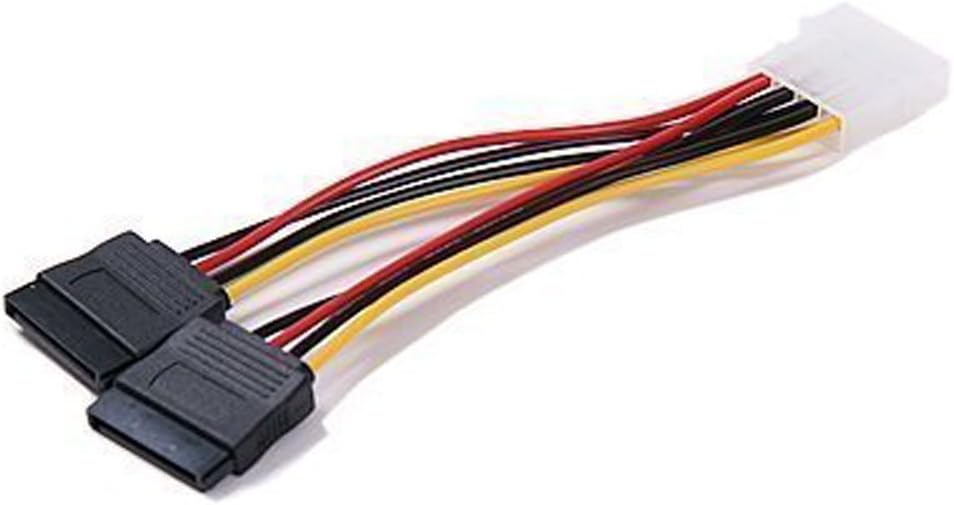 AKORD LP4 to 2 SATA Internal Power Splitter Cable