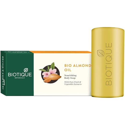Biotique Almond Nourish Bar - 150g