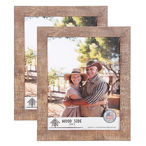 Rustic Barnwood Picture Frames 9x12 - Set of 2 -