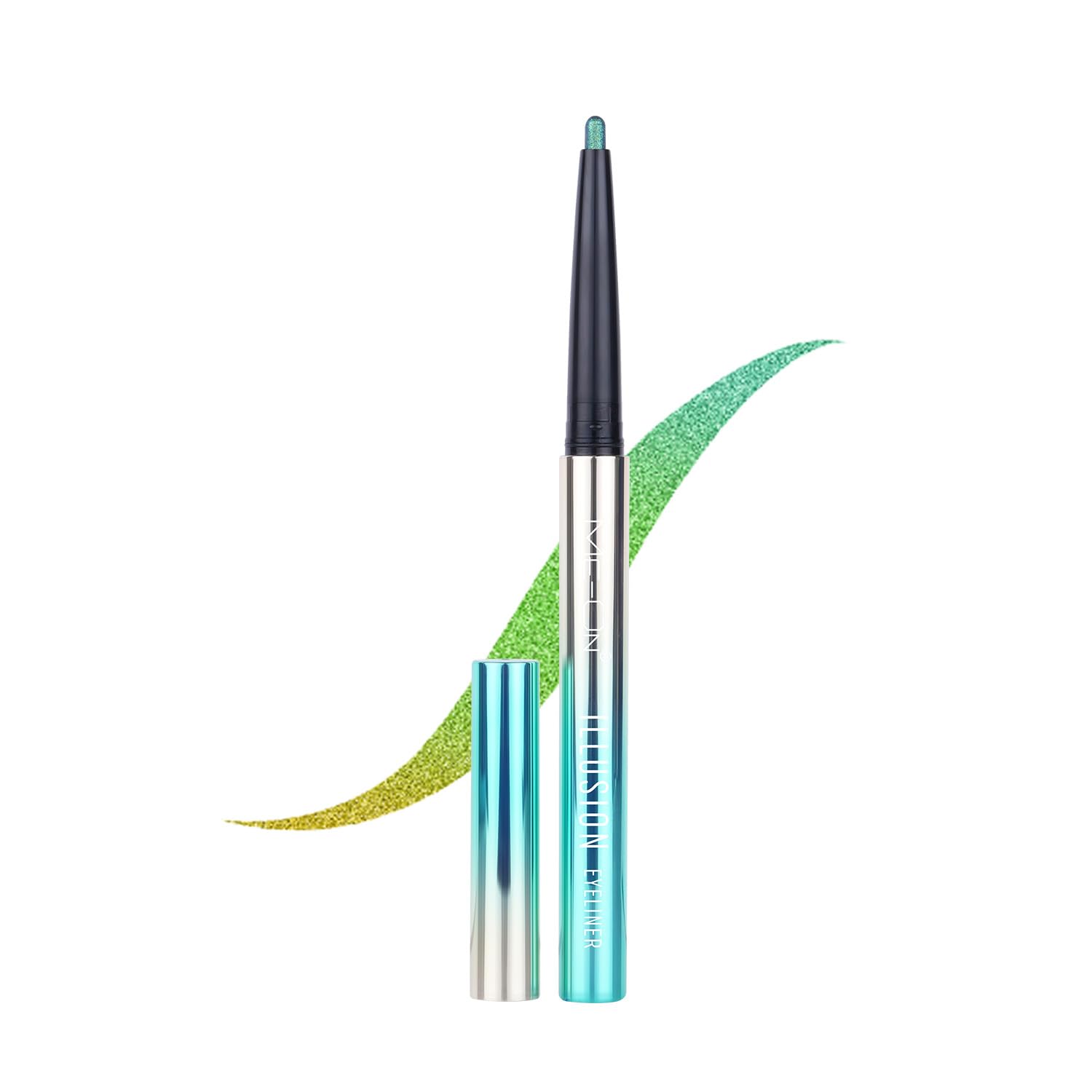 ME-ON Illusion Holographic Eyeliner, Color-Shifting Shimmer Liquid Eyeliner, Long-Lasting Smudge-Resistant Eye Makeup for Bold & Glitter Eye Looks (Northen Light)-image-18