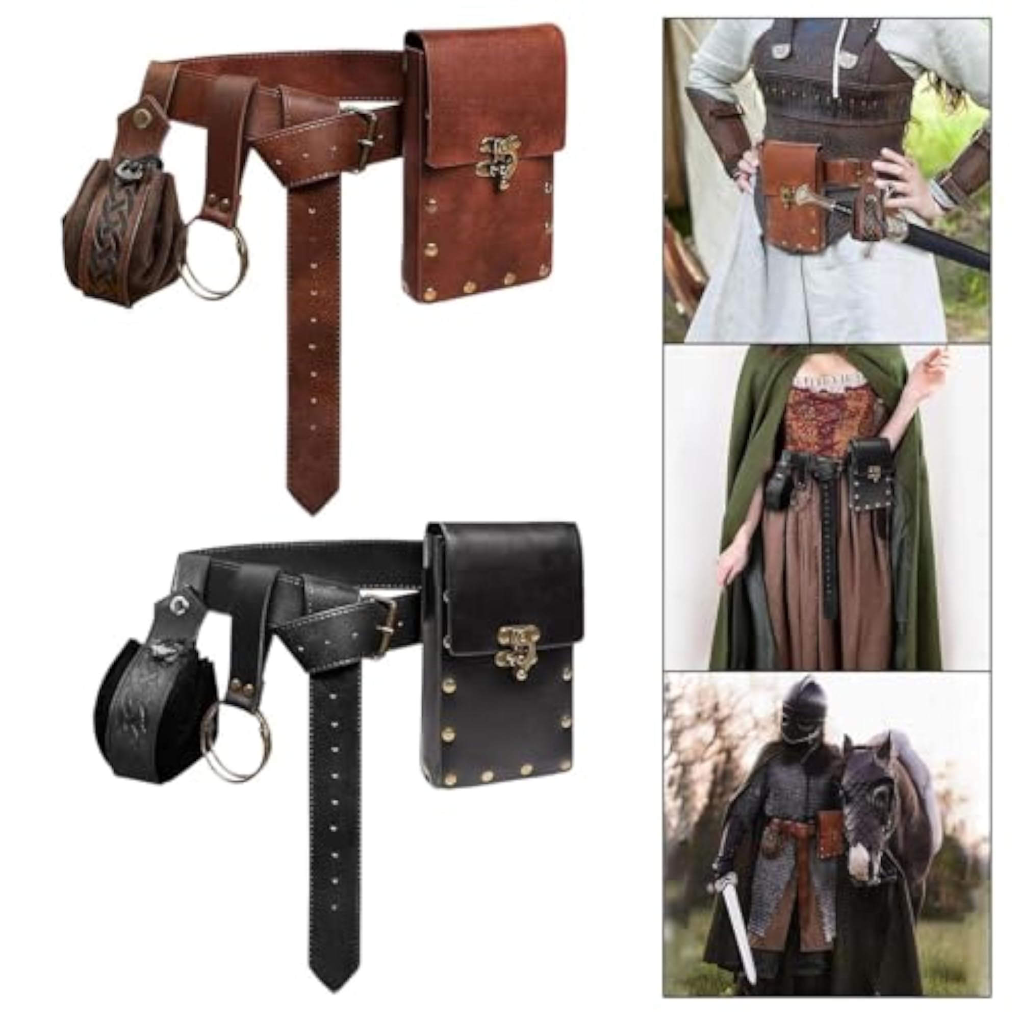 Casual Steampunk Fanny Pack Phone Holder