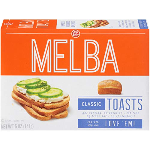 Old London, Melba Toasts, Classic, 5 Ounce (Pack of 12)