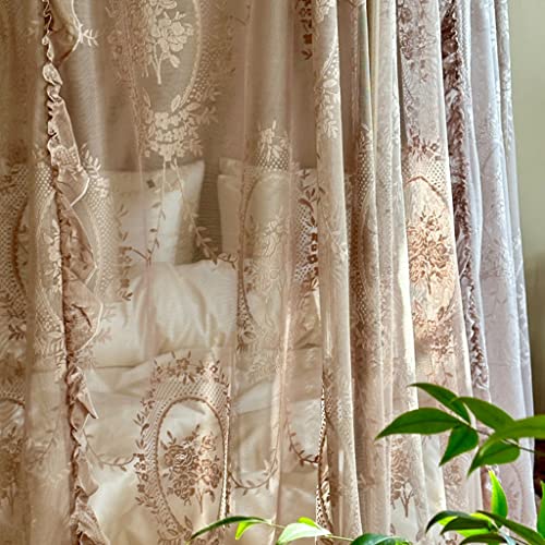 Elegante Spitze, Prinzessin, 4 Eckpfosten, Moskitonetz, romantisch, für Mädchen und Frauen, Bettvorhang, Baldachin für Erwachsene, Hochzeit, Schlafzimmer, Kinderzimmer, Dekoration